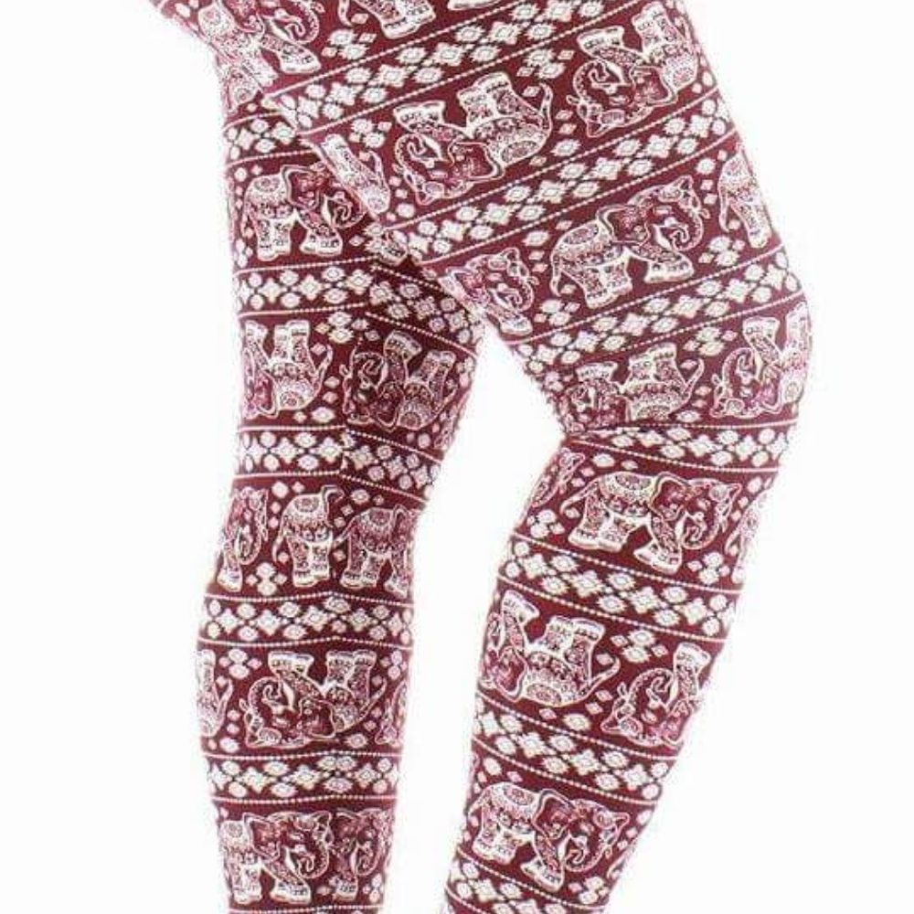 Buskins Kids leggings NWT elephants size large